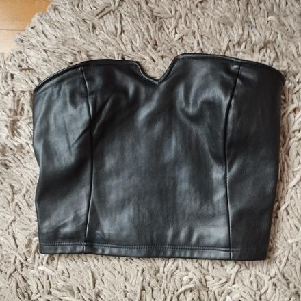 Kožený top, amisu,m