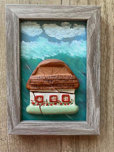 Obrázok rozprávkový vidiecky domček, 