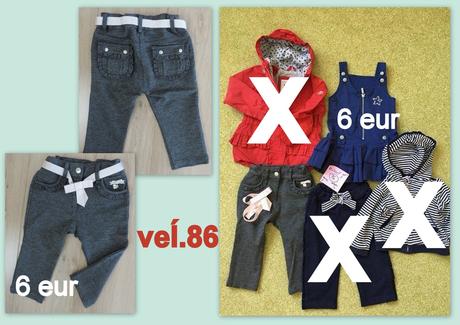 Nohavice a šatová sukienka veľ.76, primigi,80