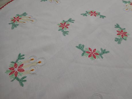Vianočný set obrusov,