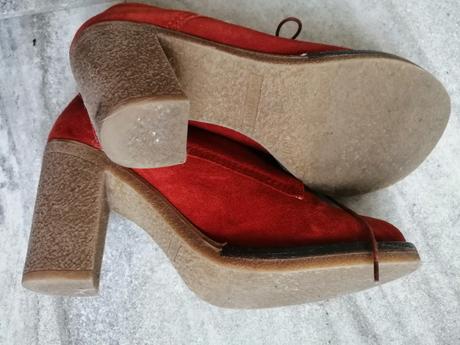 Tehlovočerv. kotníčky v39,vd 25,koža,made in italy, 39