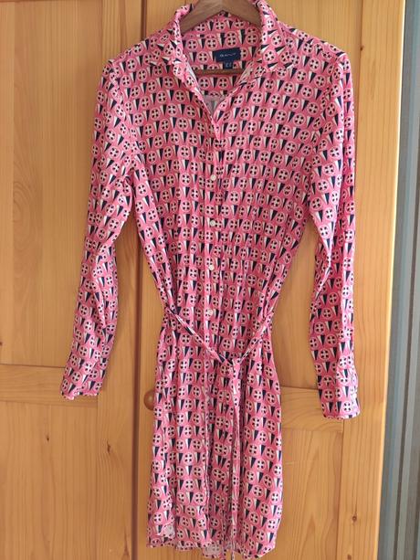 Gant originál krásne košeľové šaty m/l, gant,l