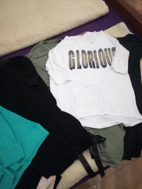 Balík tričiek dlhý rukáv veľ. l 16 ks, amisu,l