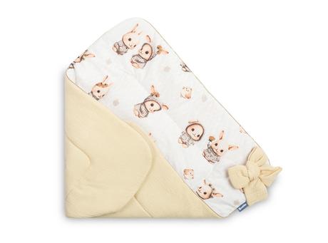 Sensillo mušelinová zavinovačka béžové zajace 75x7, 