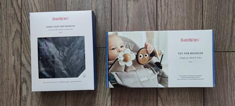 Babybjorn bouncer lehátko s hračkou, 