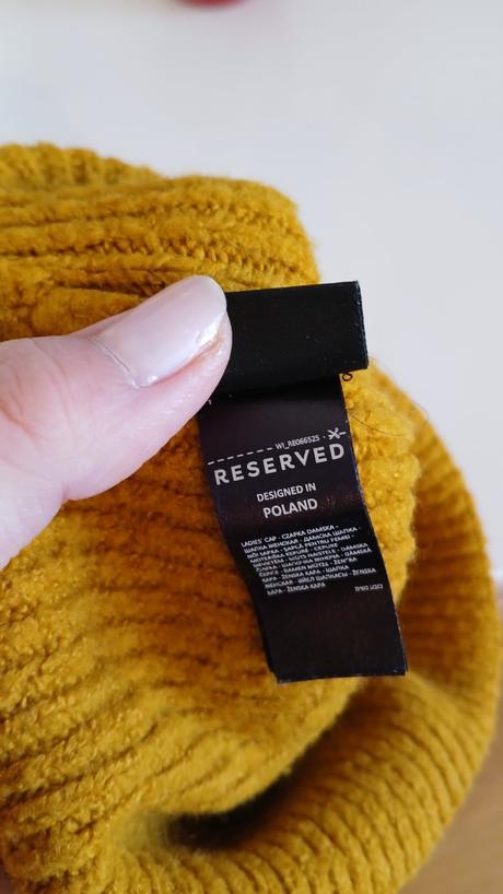 Horčicová čiapka, reserved