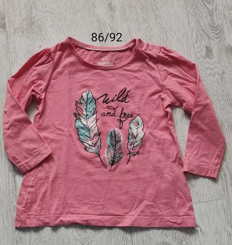 Tričko dlhý rukáv 86/92, lupilu,86