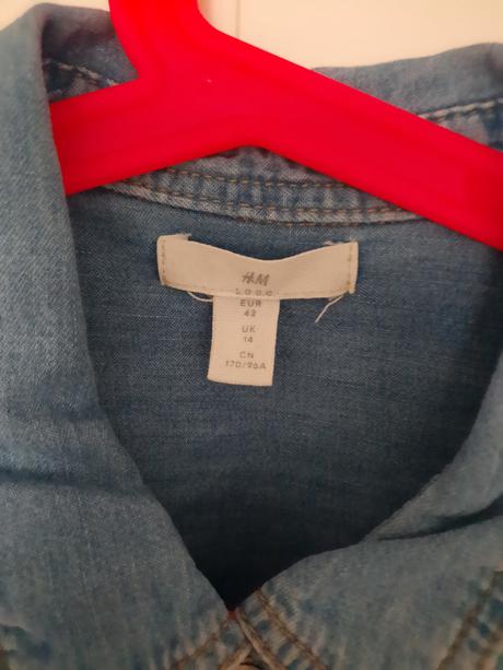 Riflova košela, h&m,42