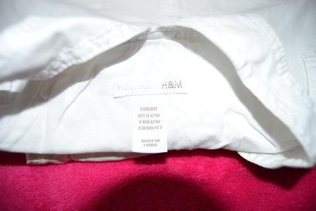 Kraťasy na traky biele, h&m,80