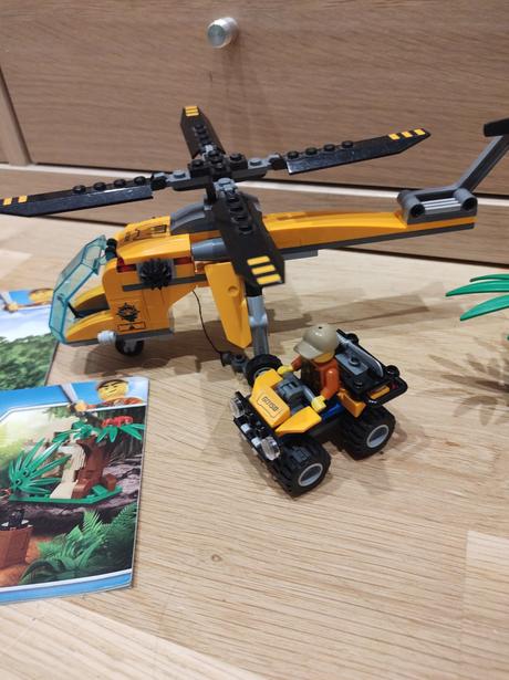 Lego city džungľa - helikoptéra, 