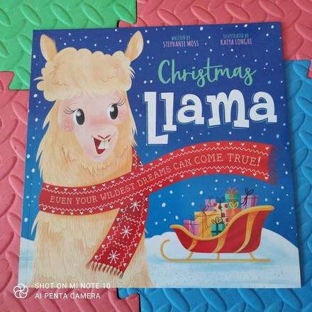 Christmas lama - p,