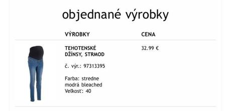 Tehotenske rifle bpc, bonprix,40