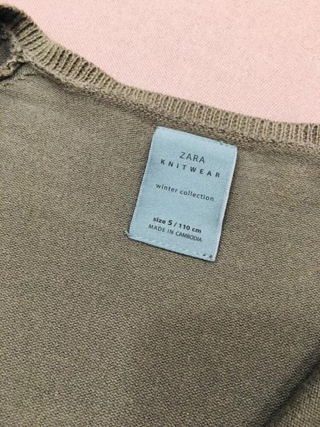 Kaki svetrik zara 110, zara,110
