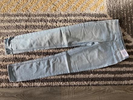 Riflové leggings, h&m,140