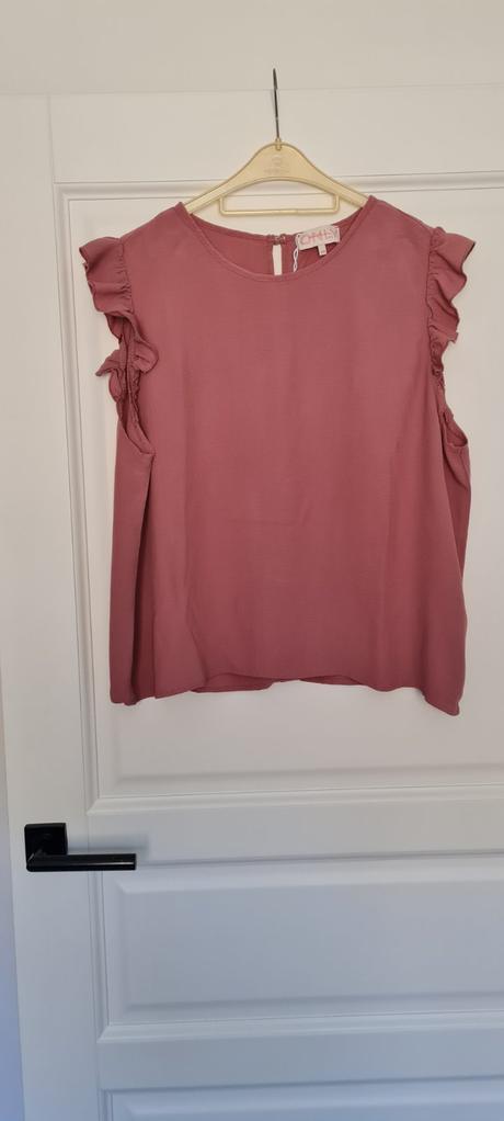 Ružová blúzka only xxl, only,xxl