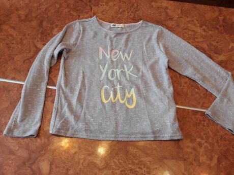 Teplý pulóvrik, h&m,134