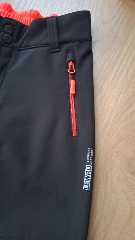 Softshellové nohavice lewro, lewro,158