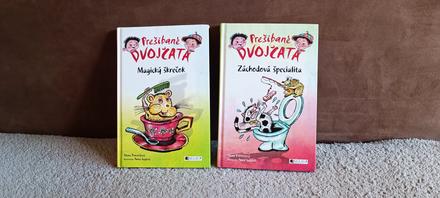 Kniha 2ks prešibané dvojčatá, 