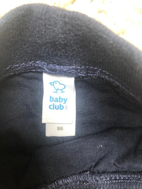 Zateplene nohavice, baby club,86