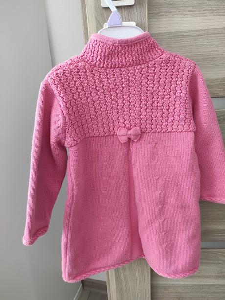 Pletený jarný kabatik, mayoral,80