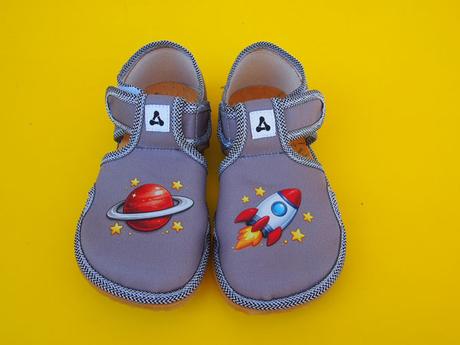 Detské barefoot papučky antal universe, 24 - 30