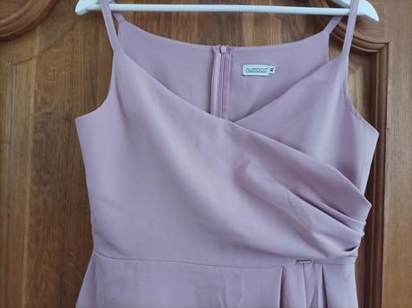 Staroruzove plesové šaty na velke prsia, l