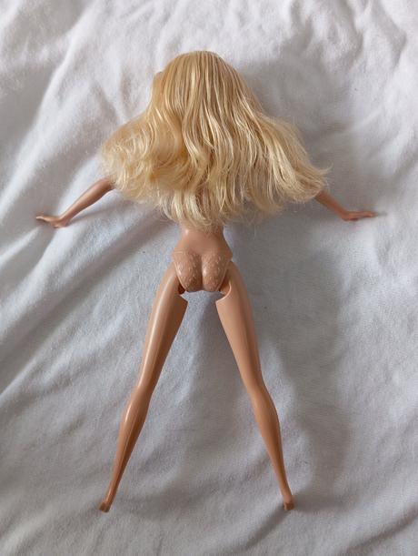 Blond barbie bábika,
