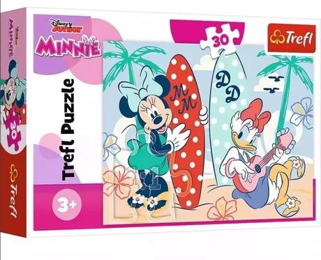 Puzzle trefl minnie a priatelia- 30 ks,