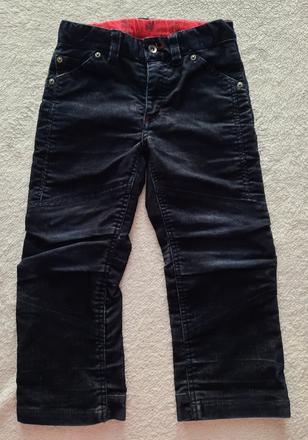 Menčestrové nohavice h&m 104, h&m,104