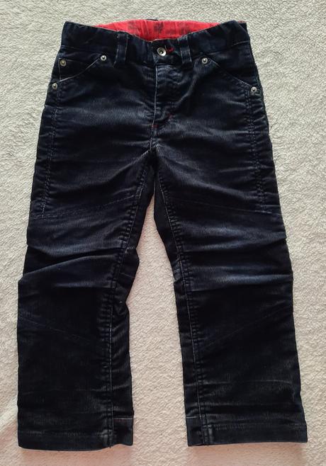 Menčestrové nohavice h&m 104, h&m,104