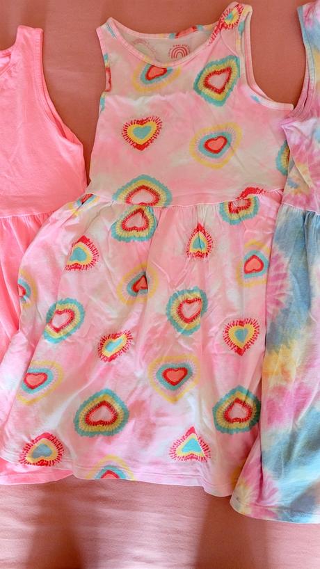 Letné šaty ff- 3 ks-veľ.140-super stav, f&f,140