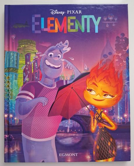 Kniha disney pixar "elementy", 