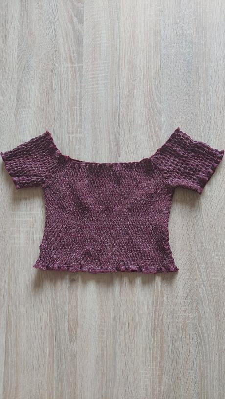 Krásny crop top, xs