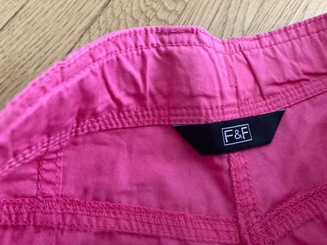 Kraťasy šortky - vysoký pás / dámske, dievčenské, f&f,146