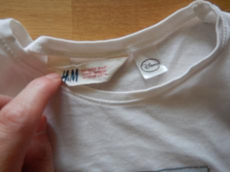 Tričká frozen, h&m,128