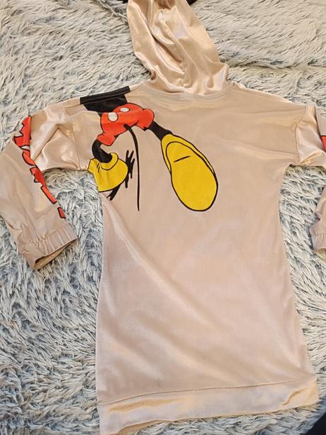 Dlhá mikina velurova mickey 122, 122