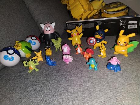 Pokémon stavebnica + figúrky +puzzle, 