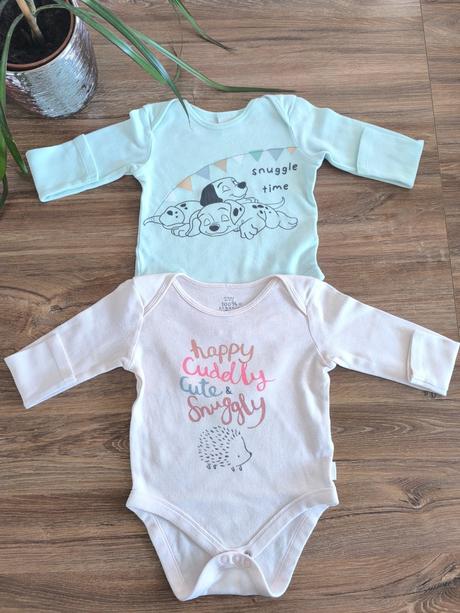 4x body s dlhým rukávom, 80