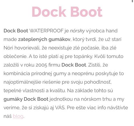 Dock boot čižmy vd 16.7cm, 24