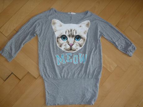 Letna tunika k leginkam 3/4 rukav, h&m,158