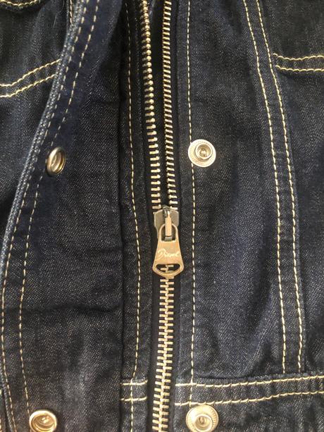 Diesel jeansovy kabatik/parka 152/158, diesel,152