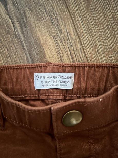 Nohavice pre bábätko, primark,68