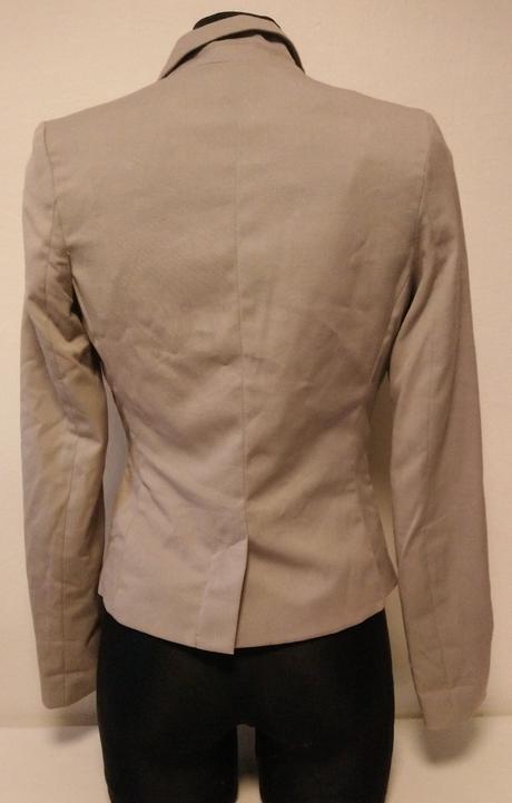 Dámske sivé sako, h&m, h&m,xs