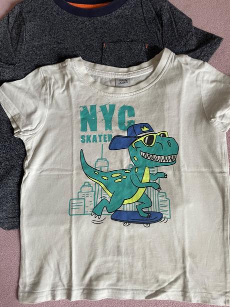 Tričká 7 kusov, lupilu,98