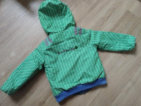 Obojstraná detská bunda, ducksday,98