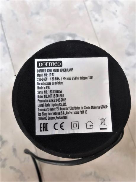 Luxusná stolová lampa, 