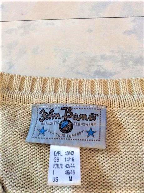 Športový pulóvrik john baner, l