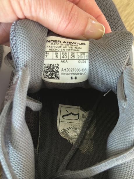 Under armour tenisky, under armour,40