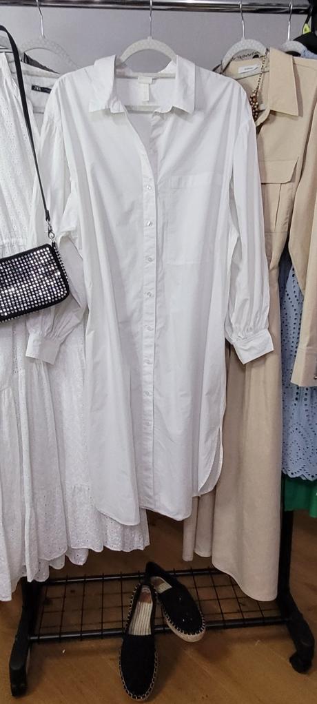 Košeľové šaty h&m, h&m