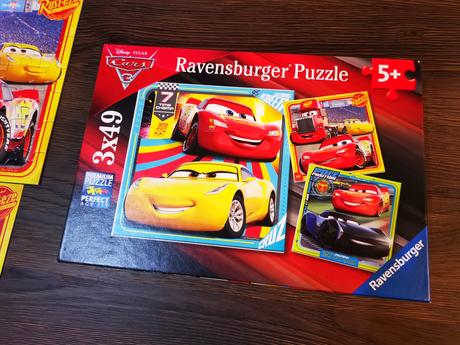 Puzzle pretekárske autá mcquenn, 